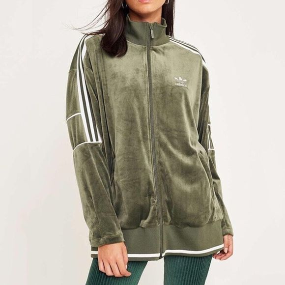 velvet track top